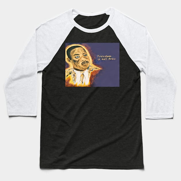 MLK as a great man Baseball T-Shirt by backline